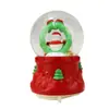 Bola de Cristal Personalizada Muñeco de Nieve de Navidad Ciervo Estatua Creativa Adornos Navidad Pelota de Agua Navideña Adornos de Resina Regalos Transfronterizo