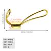 Gancho para ropa de hierro antiguo Jingmao -626, gancho para ropa, gabinete, bronce negro, gancho doble Jingmao