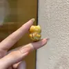 Marfim Natural Fruta Oração Gato Acessórios DIY Acessórios para Joias Pulseira Pingente de Mão Decoração Pendurada
