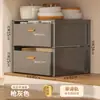 Cesta para Gaveta de Armário Rack de Armazenamento Deslizante Caixa de Armazenamento para Tigelas e Pratos de Condimentos Tipo Gaveta Rack Laminado para Armário Inferior de Cozinha