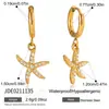 Colar Jieding em Aço Titânio Joias Oceânicas de Luxo Discreto Conjunto Brincos de Aço Inoxidável Acessórios Estilo Férias Camadas de Pulseira