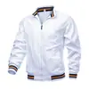 2026 Moda Casual Europeia e Americana Masculina Jaqueta Casual Primavera e Outono Tendência Esportiva Casual Gola Alta Zíper Cardigan para Homens