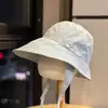 Sombrero de Pescador de Ala Ancha Color Sólido Secado Rápido con Atar Estilo Coreano para Mujer, Sombrero Delgado Transpirable de Protección Solar de Verano Que Hace que la Cara Parezca Más Pequeña