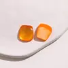 Série de Cores Macaron Olho de Gato Quadrado Curvo Contas Acrílicas Brincos DIY Acessórios para Chaveiro