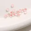 Acessórios de Patch Meio Redondo Colorido Transparente Gelo 5mm Costas Planas Acessórios para Brincos Presilhas de Cabelo Joias Atacado