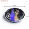 Sanze Caliente 350/500/550/700/1000ml Tazón para Llevar de Plástico para Arroz y Sopa, Apto para Microondas