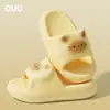 Lindas Pantuflas de Gato para Mujer 2026 Nuevo Modelo Sandalias Antideslizantes de EVA para el Hogar, Baño y Uso en Exteriores