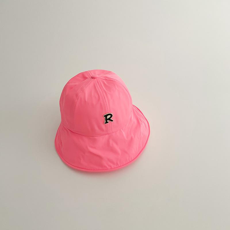 速干开檐R字母  粉色