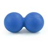 Yoga fáscia bola de amendoim fáscia relaxamento descompressão costas ombro pescoço alongamento massagem fitness multi-colorido bola dupla