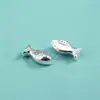 S999 Cuentas de Plata para Pie Peces Koi Cuentas Cuerda Hecha a Mano DIY Pulsera de Mano Pulsera de Mano Accesorios