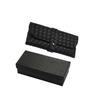 Bolso de cuero negro portátil con hebilla para uñas, caja de cielo y tierra, estuche de moda para gafas, caja de almacenamiento para trajes, caja imprimible con logo al por mayor