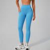 Pantalones de Yoga de Cintura Alta Europeos y Americanos Adelgazantes Levanta Glúteos Ajustados Leggings Deportivos Pantalones de Running para Fitness