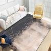 Alfombra de Mesa de Centro para Sala de Estar Estilo Nórdico Ins Moderna Simple Hotel Oficina Tienda Completa Fresca Alfombra de Piso Felpudo