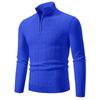 25 Novo Tricô Masculino de Outono e Inverno Tricô de Gola Alta Estilo Coreano Fashion Casual Simples Slim para Usar por Baixo