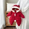 [9.4 Liquidação de Outono/Inverno ~ Sem Trocas ou Devoluções, Por Favor, Não Compre se se Importar] Macacão de Inverno Espesso para Bebês Meninas, Peça Única para Bebês Meninos