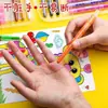 Crayones de Pastel al Óleo Giratorios Luz de Mañana para Niños de Preescolar, Seguros, No Tóxicos, Sin Manchas en las Manos, Set de Bolígrafos de Dibujo, 48 Colores, 24