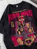 Camiseta Doberman Transfronteiriça Aliexpress para Mulheres com Estampa de Cachorro, Top de Algodão, Camiseta de Verão com Gola Redonda, Manga Curta Casual t