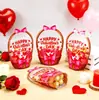 Nuevos Productos Transfronterizos Temática de San Valentín y Pascua Bolsas de Regalo para San Valentín y Pascua Bolsas Transparentes de Plástico para Dulces