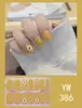 Pegatinas para uñas TE, sin cocción, de moda, finas, arte de uñas de cobertura completa listo para usar, pegatinas de uñas vestibles temu, Sudeste Asiático, Japón, Corea