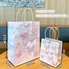 Bolsa de Regalo con Póster Nuevo de Dibujos Animados Original para Compras en Supermercado Tienda Departamental Regalo Asa Conveniente Bolsa de Regalo Conveniente