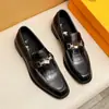 Nuevos Zapatos Slip-On de Tendencia Estilo Coreano para Hombre con Patrón de Cocodrilo para Peluqueros, Zapatos de Cuero para Hombre Casual de Negocios