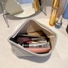Bolsa Cosmética para Mujer Color Puro Bolsa de Pana Engrosada Bolsa de Maquillaje Monedero Teléfono Móvil Bolsa Ampliada Bolsa Ultraligera para Cosméticos