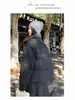 Elegante chaqueta corta de algodón para mujer, nueva colección de invierno 2026, abrigo cálido de mezcla de lana estilo tweed, algodón