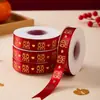 Cinta de Satén para Boda con Carácter de Doble Felicidad, Decoración Festiva para Coche de Boda, Regalo de Boda, Cinta para Ribetear Colcha de Habitación de Boda al por Mayor
