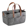 Bolsa de fraldas de feltro Transfronteiriça Amazon Bolsa de viagem para mamãe Dobrável Bebê Bolsa de armazenamento de fraldas de feltro