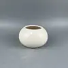 Maceta Grande Blanca de Cerámica Linda y Creativa, Jarrón de Cerámica Simple y Único, Decoración de Entrada de Cerámica, Artículo de Regalo, Transfronterizo