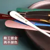 Cuchara de moda, cuchara de sopa de Doraemon, creativa de acero inoxidable 304 estilo coreano para uso doméstico, linda cuchara estilo occidental