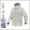 Roupa de Trabalho Impermeável e à Prova de Vento, Jaqueta de Veludo para Caminhada e Montanhismo ao Ar Livre, Jaqueta Soft Shell com Capuz Masculina, Personalizada