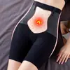 Ropa Interior Térmica Cálida de Otoño e Invierno Moldeadora de Cuerpo de Cintura Alta Control de Abdomen Levantamiento de Glúteos Boxer para Mujer