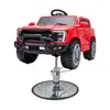 Silla Infantil para Barbería Transfronteriza, Silla de Barbería con Forma de Coche para Niños de Salón de Peluquería, Nueva Silla Giratoria y Ajustable de Dibujos Animados Estilo Chino