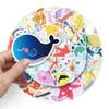 50 pulgadas viento océano personalidad DIY moda decoración cuenta de mano laptop equipaje pegatinas de graffiti