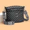 Bolso de Hombro de Moda Transfronterizo de Cuero Suave Retro Simple Combinable Bolso Cruzado de Lujo Ligero de Alta Gama de Gran Capacidad