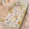 Colchón de algodón grueso para bebés y niños, colchoneta para cama de almuerzo de estudiante, guardería, colchón de algodón para cama de recién nacido