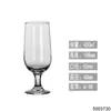 Taza de jugo de vidrio de alta calidad directa de fábrica, taza para bebidas frías, taza de leche, taza de cerveza creativa de gran capacidad para cerveza finamente elaborada, copa de vino para pub