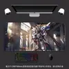 Mouse Pad Gundam Extra Grande Mecha Jogo Especial Tapete para Teclado Animação Bidimensional Escritório Mouse Pad para Computador