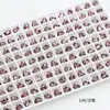 Rinestones Geométricos en Forma de Corazón para Uñas Dongzhou 6*5.3mm Accesorios para Pendientes DIY Corazón de Melocotón Brillante Decoraciones de Uñas Portátiles