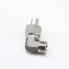 Jb6383.2 Terminal com Rosca Externa, Cotovelo em L, Hidráulico, Aço Inoxidável, Vedação Cônica de 24 Graus, Conexão para Tubo