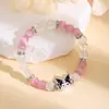 Moda europeia e americana transfronteiriça liga quente cristal contas kulomi desenho animado pulseira de amizade joias para homens e mulheres atacado