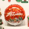 Nuevos Globos de Papel de Aluminio de Navidad Árbol de Navidad Grande Papá Noel Decoración Festiva Sala de Estar Decoraciones de Globos para Nochebuena