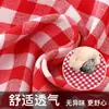 Delantal de algodón de media longitud, elegante y práctico para uso doméstico, anti-manchas, transpirable, ropa de trabajo para cocina, nuevo diseño a la moda