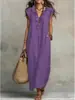 Sitios Web Independientes Europeos y Americanos Amazon Aliexpress Vestido Largo de Verano y Primavera 2026 con Mangas Acampanadas Estilo Bohemio