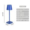 Lámpara de hongo estilo americano, lámpara de mesa decorativa para restaurante, bar, dormitorio, mesita de noche, lámpara de mesa tipo copa