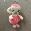 Colgante de Peluche Shan Hai Jing Lindo Tiburón Mono Juguete de Peluche Llavero Colgante Encanto para Bolso Muñeca Peluche