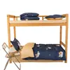 Juego de tres piezas dormitorio de estudiante un juego de ropa de cama individual juego completo de edredón acolchado cálido edredón de invierno traje edredón de primavera y otoño