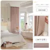 Cortinas blancas lechosas de estilo francés, simples y modernas, de doble cara, misma textura, lujo ligero, sensación de alta gama, para balcón, sala de estar, fábrica y hotel
