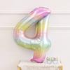40 polegadas gradiente estrela Digital Balão Meninos e Meninas crianças decoração de festa de aniversário foto adereços balão